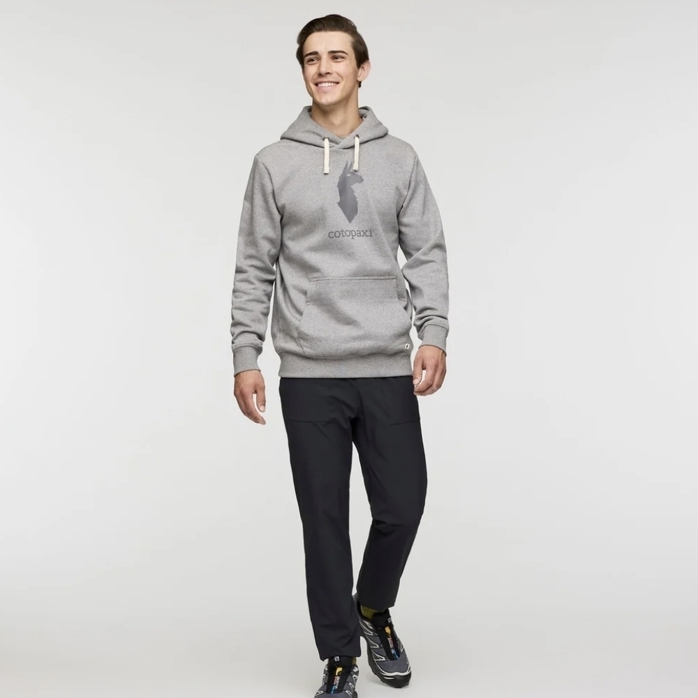NWT Cotopaxi Llama Pullover Hoodie-Heather Grey